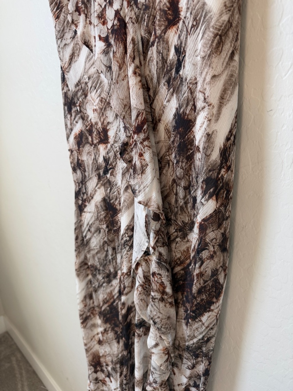 ALLSAINTS Raya Novus Maxi Ruffle Skirt Size 6 - Picture 3 of 6